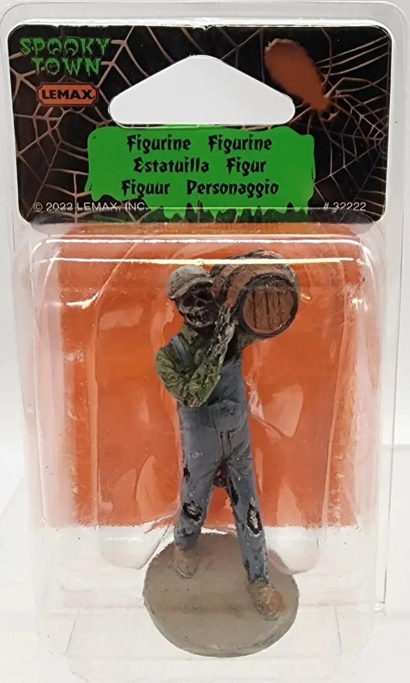 2022 Lemax Undead Brewery Worker - Halloween Spooky Town Figurine 32222